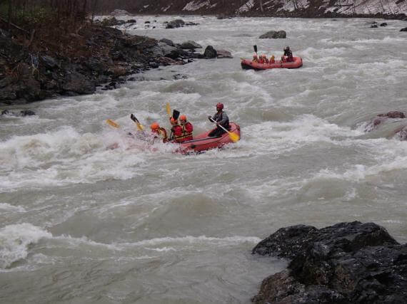 北海道第一急流鵡川泛舟體驗