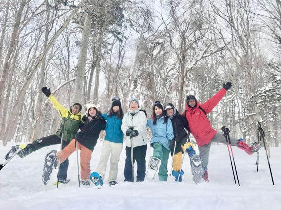 探訪蝦夷貓頭鷹所棲息的森林 冬季森林雪鞋健行