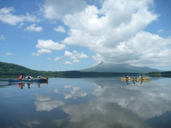 大沼公園獨木舟之旅3小時路線（含披薩）