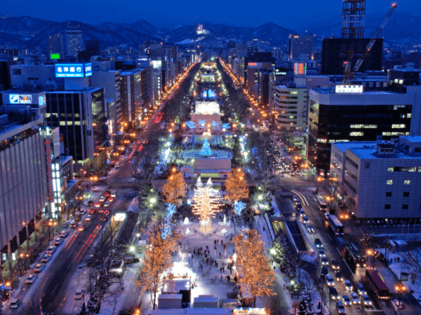 札幌雪祭：2月上旬