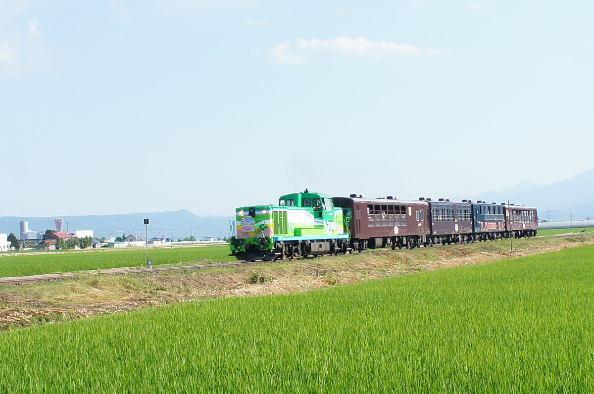 搭火車欣賞美瑛山丘的風景以及薰衣草花海「富良野・美瑛Norokko號」