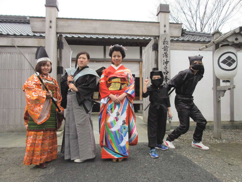 再現昔日繁華的城下町風情「松前藩屋敷」