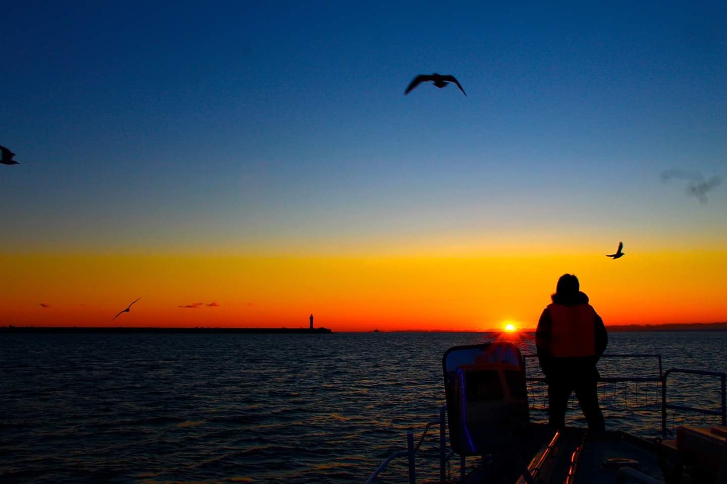 釧路觀光遊覽船SEA CRANE：搭乘觀光遊覽船從海上眺望釧路港的夕陽美景！