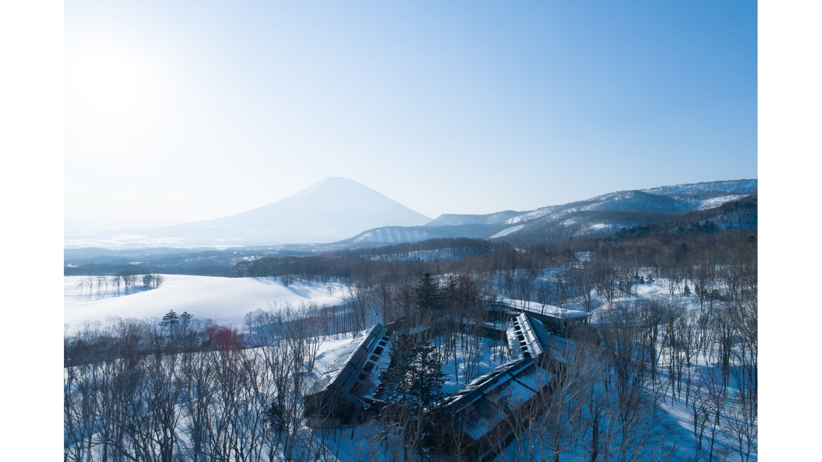 晴天時可以在此眺望羊蹄山的美景。